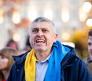 Ukrainos palaikymo akcija