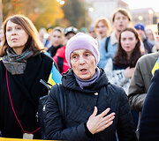 Ukrainos palaikymo akcija