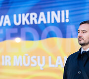 Ukrainos palaikymo akcija