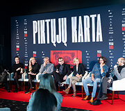 Filmo &bdquo;Piktųjų karta&ldquo; spaudos konferencija