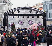 Vilniaus Rotu&scaron;ėje i&scaron;kilmingas jubiliejinės 20-osios Tarptautinės Kalėdų labdaros mugės atidarymas