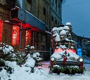 Kalėdi&scaron;kai pasipuo&scaron;ęs Vilniaus senamiestis
