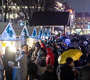 Naujųjų metų sutikimas Vilniaus Katedros aik&scaron;tėje