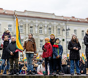 Lietuvos vėliavos dienos ceremonija
