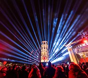 700-ojo Vilniaus gimtadienio renginys Katedros aik&scaron;tėje ,,Laiko portalas&ldquo;