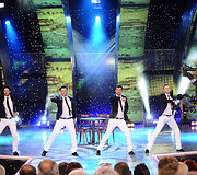 &bdquo;Džentelmenų&ldquo; koncertų akimirka