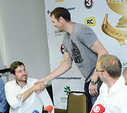 Arvydas Macijauskas ir Darius Songaila