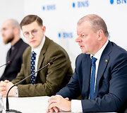 Arnoldas Pikžirnis, Saulius Skvernelis
