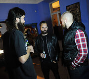 Giedrius Paulauskas (centre)