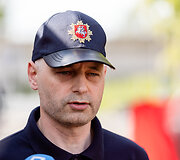 Ugniagesiai gelbėtojai pademonstravo neseniai įsigytą gelbėjimo įrangą