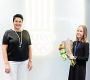 Europos žaidynių medalių teikimo ceremonija