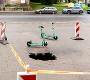 Smegduobė Dzūkų gatvėje