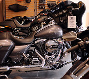 2014 metų motociklų modelių pristatymo akimirka