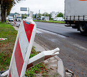 Kelio darbai Savanorių prospekte