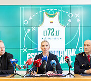 Gintaras Gru&scaron;as, Agnė Bilotaitė, Saulius Greičius