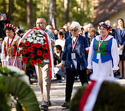 Holokausto aukų atminimas Panerių memoriale