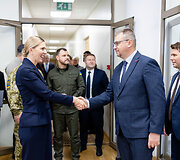 Agnė Bilotaitė susitiko su septynių &scaron;alių vidaus reikalų ministrais