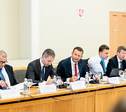 Agnė Bilotaitė susitiko su septynių &scaron;alių vidaus reikalų ministrais
