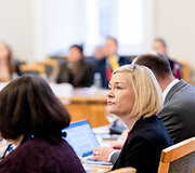 Agnė Bilotaitė susitiko su septynių &scaron;alių vidaus reikalų ministrais