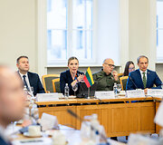 Agnė Bilotaitė susitiko su septynių &scaron;alių vidaus reikalų ministrais