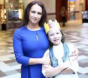 Asta Pilypaitė su dukra Rūta