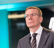 Trijų Baltijos &scaron;alių prezidentų spaudos konferencija