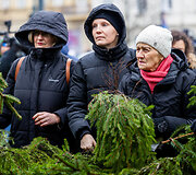 Valstybinių mi&scaron;kų urėdijos mi&scaron;kininkų organizuojama nemokamų eglės &scaron;akų dalijimo akcija