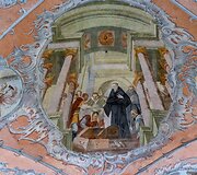 Restauruotos Vilniaus &Scaron;vč. Mergelės Marijos ėmimo į dangų bažnyčios freskos