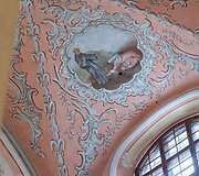 Restauruotos Vilniaus &Scaron;vč. Mergelės Marijos ėmimo į dangų bažnyčios freskos