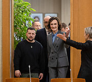 Viktorija Čmilytė-Nielsen, Volodymyras Zelenskis