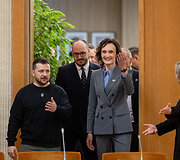 Viktorija Čmilytė-Nielsen, Volodymyras Zelenskis