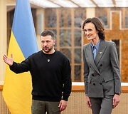 Viktorija Čmilytė-Nielsen, Volodymyras Zelenskis