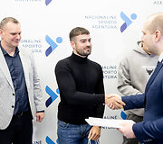 Mindaugas &Scaron;pokas, Paulius Povilionis