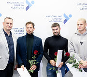 Mindaugas &Scaron;pokas, Paulius Povilionis, Danas Rap&scaron;ys, Tadas Du&scaron;kinas