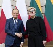 Donaldas Tuskas, Ingrida &Scaron;imonytė