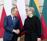 Donaldas Tuskas, Ingrida &Scaron;imonytė