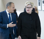 Donaldas Tuskas, Ingrida &Scaron;imonytė