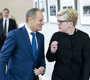 Donaldas Tuskas, Ingrida &Scaron;imonytė