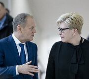 Donaldas Tuskas, Ingrida &Scaron;imonytė