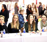 Ingrida Kazlauskaitė, Gintarė Gurevičiūtė, Gabrielė Martirosionaitė ir Ruslanas Bolgovas