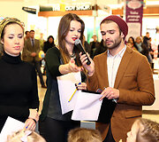 Ingrida Kazlauskaitė, Gabrielė Martirosionaitė ir &Scaron;arūnas Kirdeikis