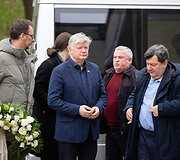 Vilniuje atsisveikinama su Gediminu Kirkilu