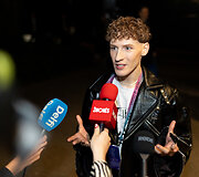 Silvester Belt po pergalės &bdquo;Eurovizijos&ldquo; pusfinalyje sugrįžo į vie&scaron;butį