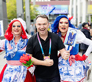 &bdquo;Eurovizijos&ldquo; gerbėjai rinkosi stebėti antrojo pusfinalio Malmės arenoje
