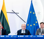 Mindaugas Lingė, Andrius Kubilius, Paulius Saudargas