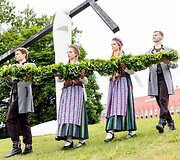 Atminimo valanda prie Naujosios Vilnios geležinkelio stoties memorialo