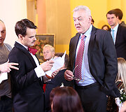 Leonardas Pobedonoscevas ir Saulius Siparis