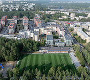 Vilniuje oficialiai pristatytas naujas "VFA-Hanner" futbolo stadionas
