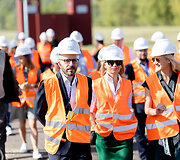 Moderniausios Baltijos &scaron;alyse Vilniaus nuotekų valyklos rekonstrukcijos pristatymo renginys