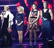 Inga Jankauskaitė, Greta &Scaron;imkutė, Nora Strolytė ir Donatas Čižauskas